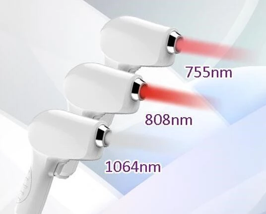 CE Approved Three Wavelength Diode Laser Hair Removal