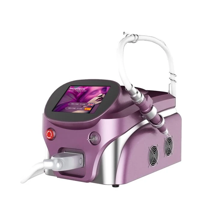 Portable Picosecond 532 1064nm Nd Yag Laser Hair Removal Machine